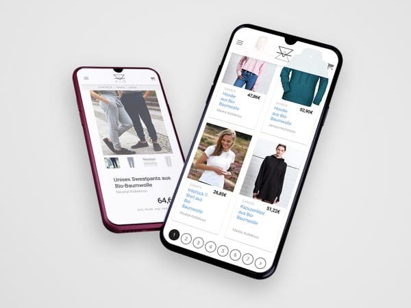 Online shop for fair-trade clothing