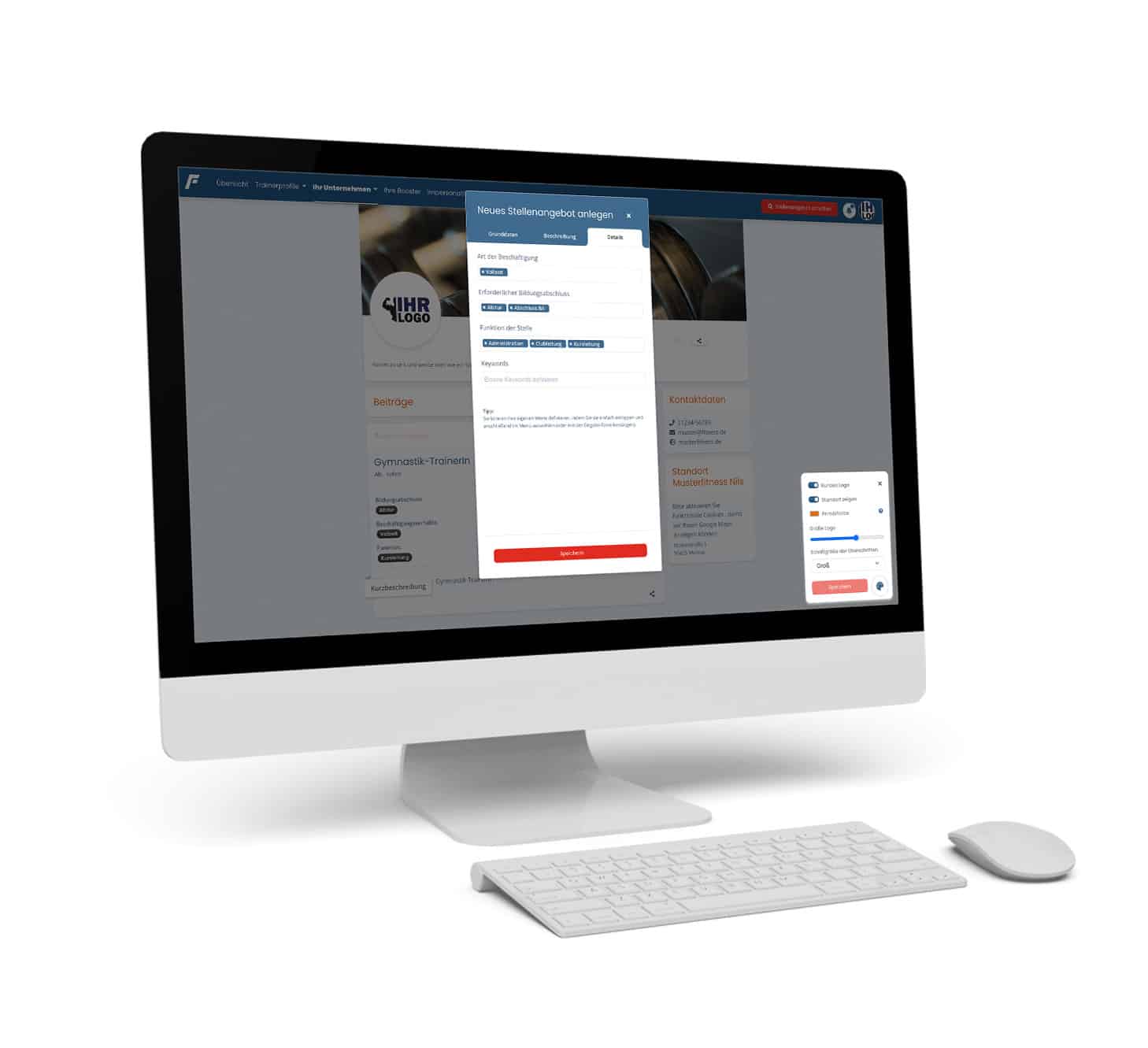 Matching-Plattform for gyms and fitness trainers. 4