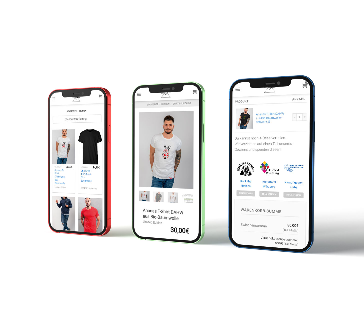 Online Shop for fair-trade clothing. 2
